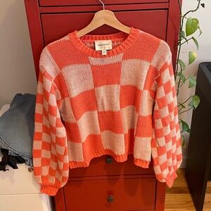 Industry Checkerboard Sweater